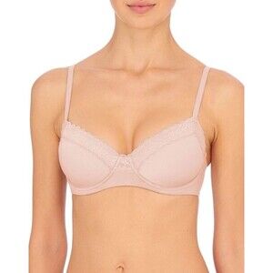 NATORI 721298  Discreet Convertible Spacer Underwire Bra Mocha New Size 30D